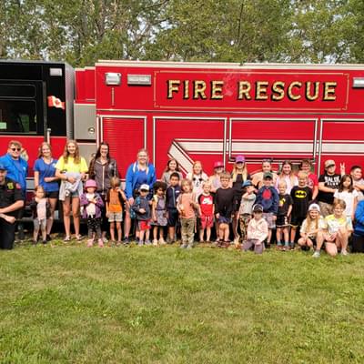 Group fire truck pic