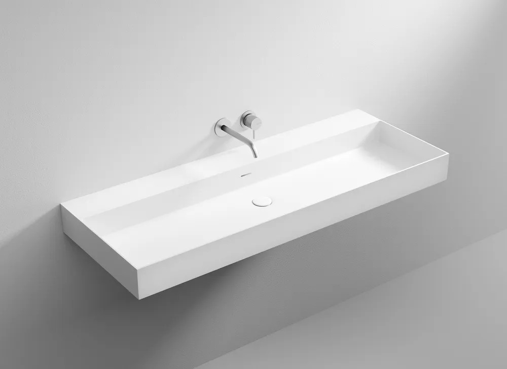 Caldera 120 vallone wall-mounted sink velvetstone gallery Caldera 120 vallone wall-mounted sink velvetstone gallery