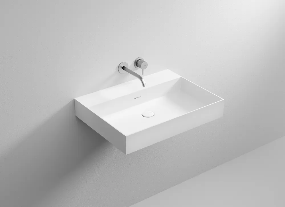 Caldera 60 vallone wall-mounted sink velvetstone gallery Caldera 60 vallone wall-mounted sink velvetstone gallery