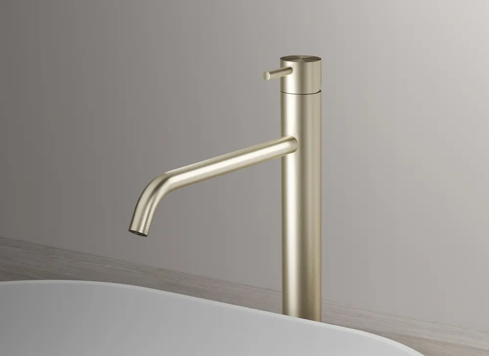 Como 02 edelstahl armatur brushed gold vallone gallery Como 02 edelstahl armatur brushed gold vallone gallery