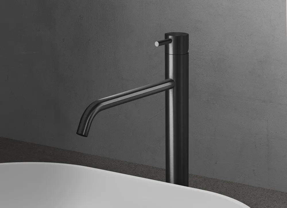 Como 02 edelstahl armatur gunmetal black vallone gallery Como 02 edelstahl armatur gunmetal black vallone gallery