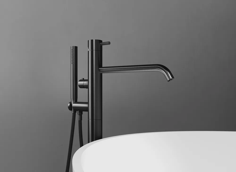 Como 04 stainless steel tap gunmetal black vallone gallery Como 04 stainless steel tap gunmetal black vallone gallery