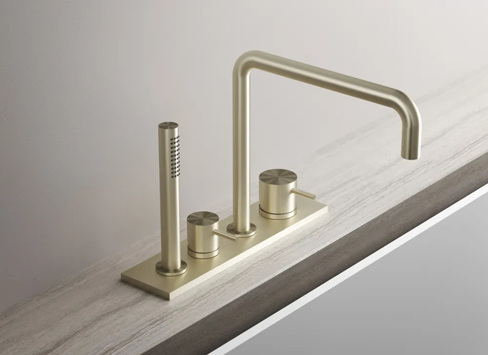 Como 26 stainless steel tap brushed gold vallone gallery Como 26 stainless steel tap brushed gold vallone gallery