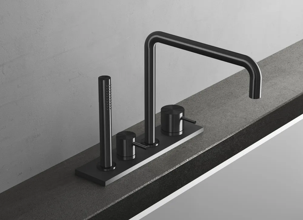 Como 26 stainless steel tap gunmetal black vallone gallery Como 26 stainless steel tap gunmetal black vallone gallery