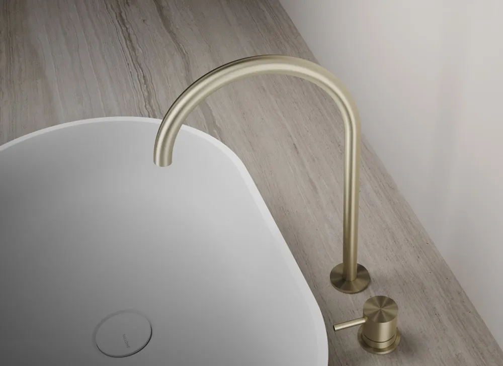 Como 29 h edelstahl armatur brushed gold vallone gallery Como 29 h edelstahl armatur brushed gold vallone gallery