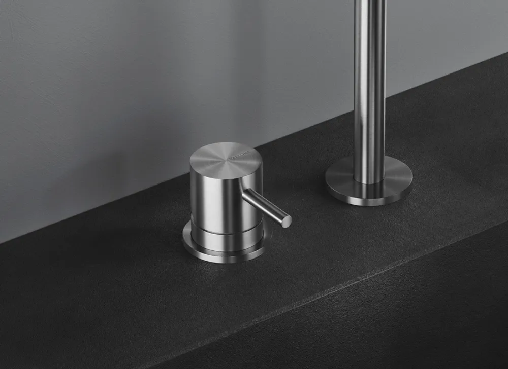 Como 31 stainless steel tap brushed steel vallone gallery Como 31 stainless steel tap brushed steel vallone gallery