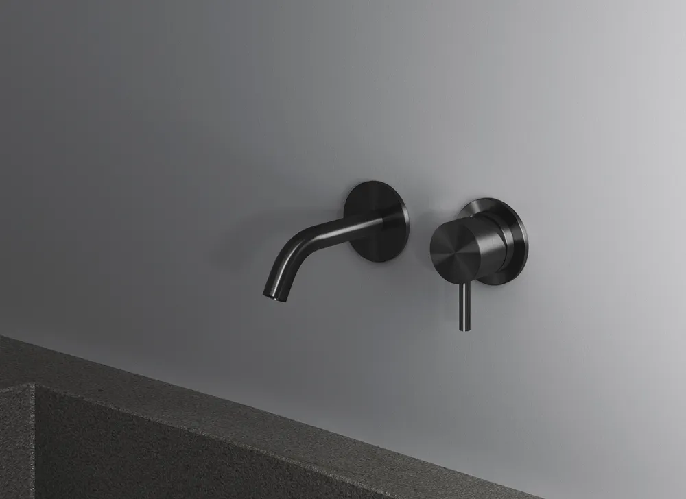 Como duo 120 edelstahl armatur gunmetal black vallone gallery Como duo 120 edelstahl armatur gunmetal black vallone gallery