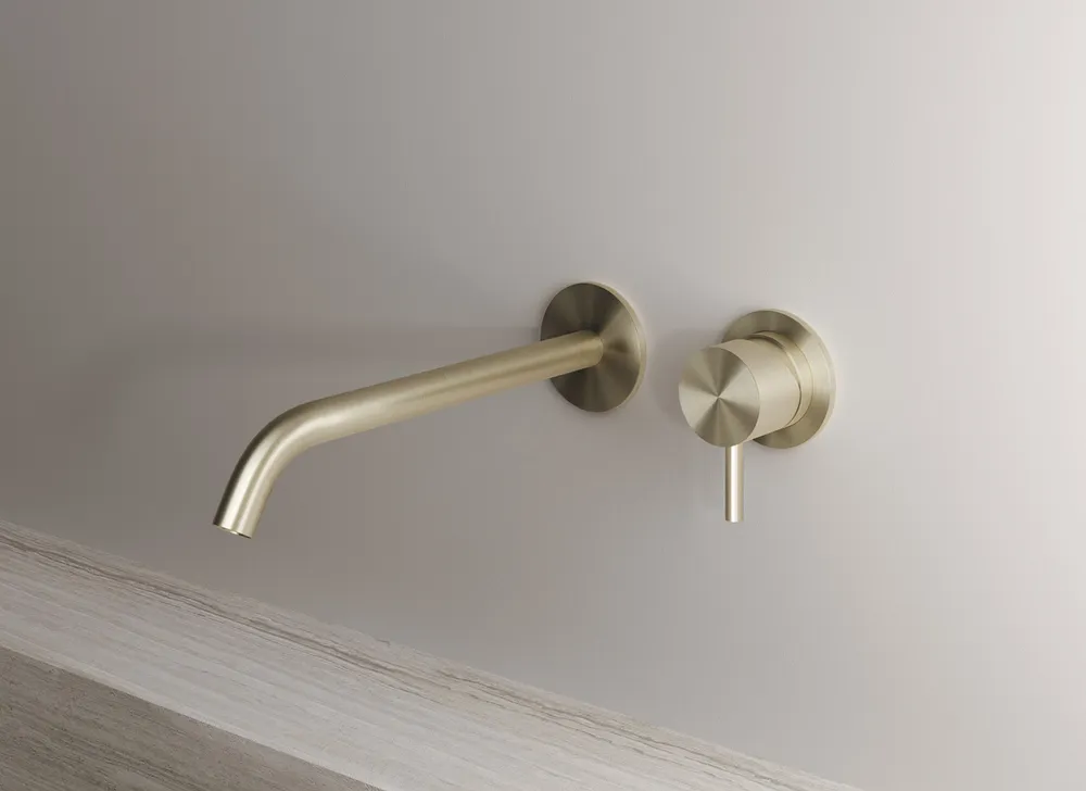 Como duo 220 edelstahl armatur brushed gold vallone gallery Como duo 220 edelstahl armatur brushed gold vallone gallery