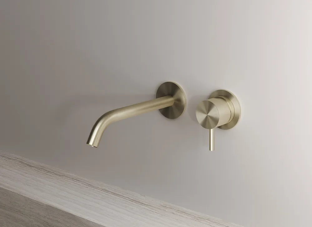 Como duo edelstahl armatur brushed gold vallone gallery Como duo edelstahl armatur brushed gold vallone gallery