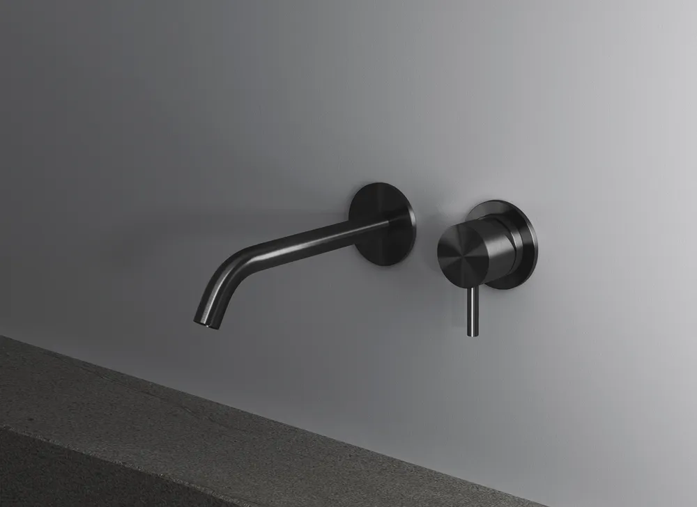 Como duo edelstahl armatur gunmetal black vallone gallery Como duo edelstahl armatur gunmetal black vallone gallery