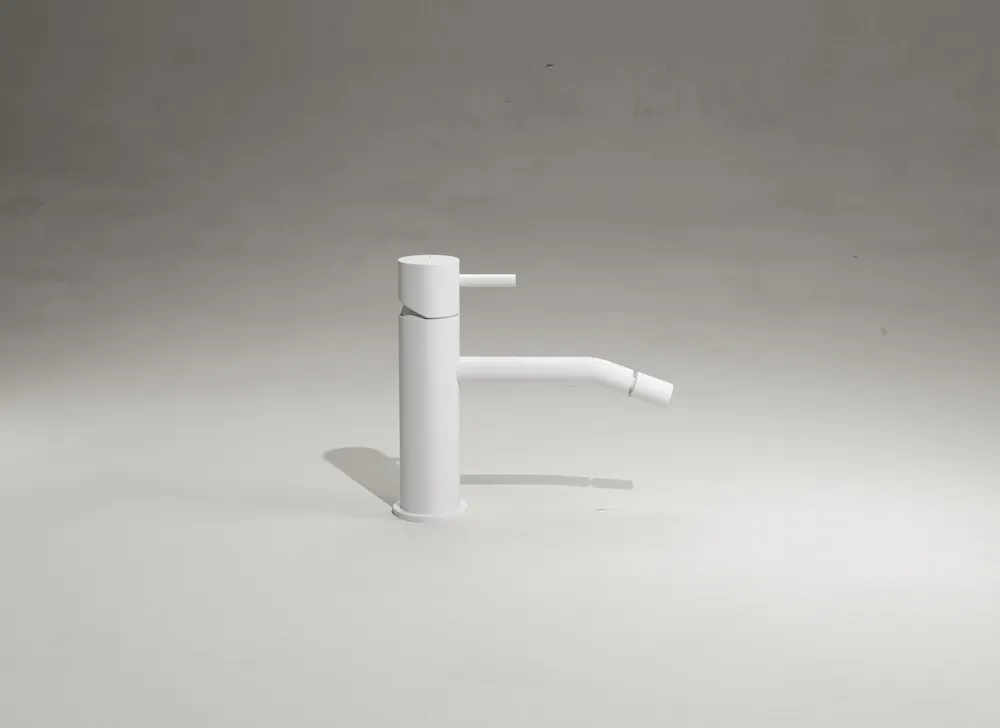Noya 01 bidet tap matte white vallone gallery Noya 01 bidet tap matte white vallone gallery