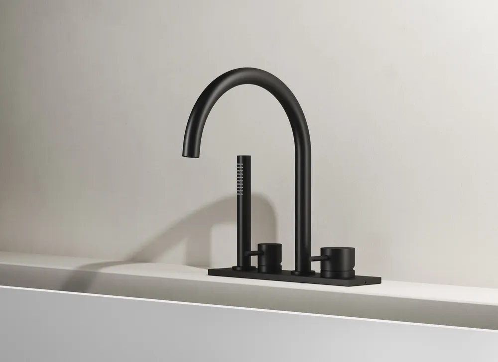 Noya rim armatur matt black vallone gallery Noya rim armatur matt black vallone gallery