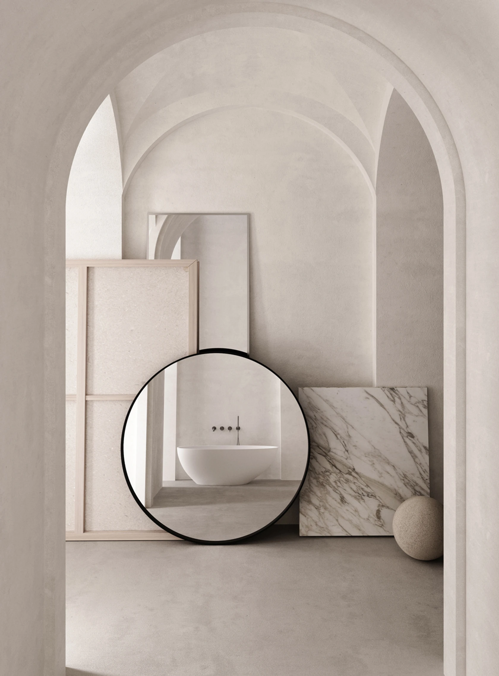 Tub nava velvet stone vallone editorial image 1 Tub nava velvet stone vallone editorial image 1