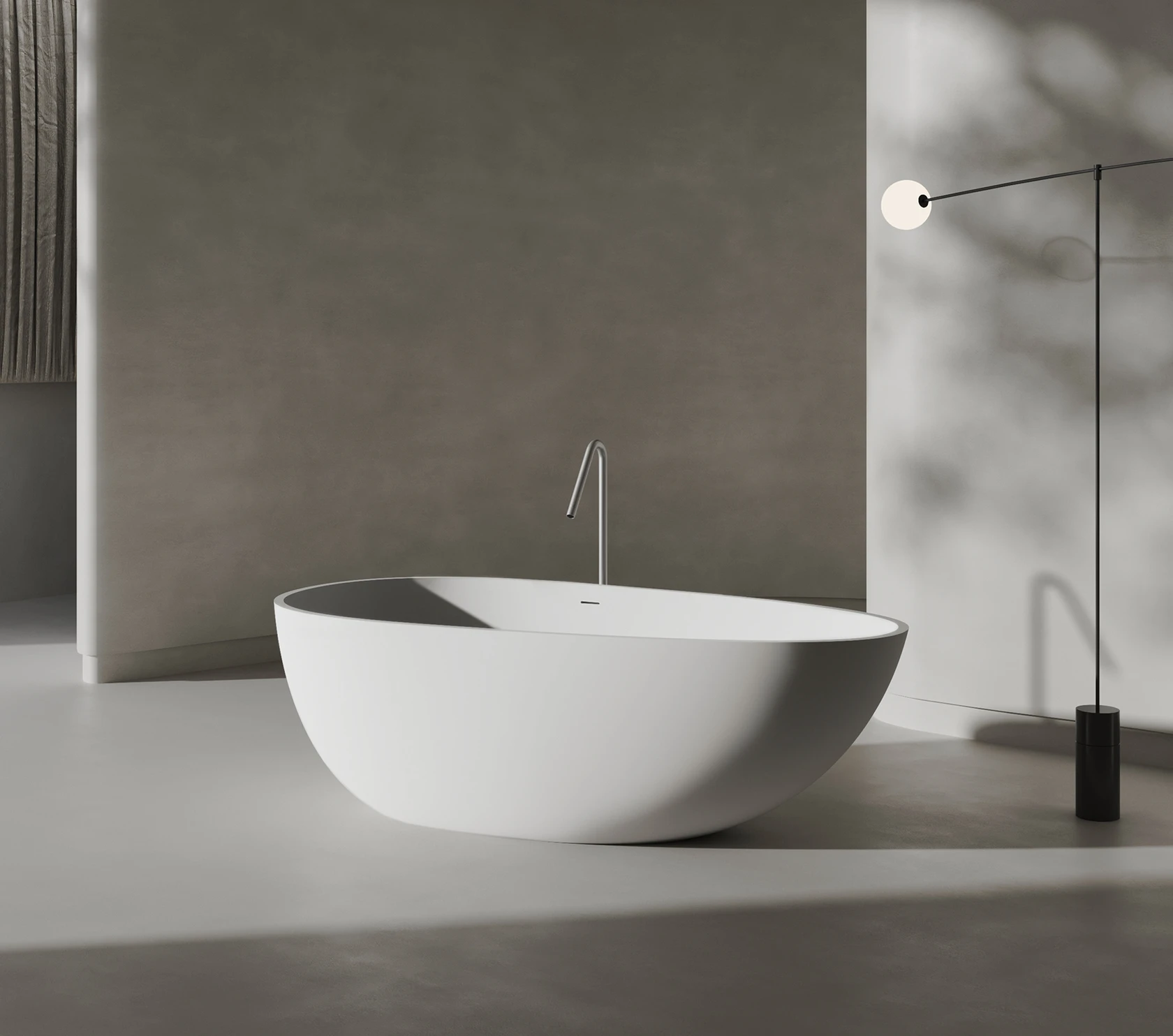 Bathtub sa oche velvet stone vallone editorial image 2