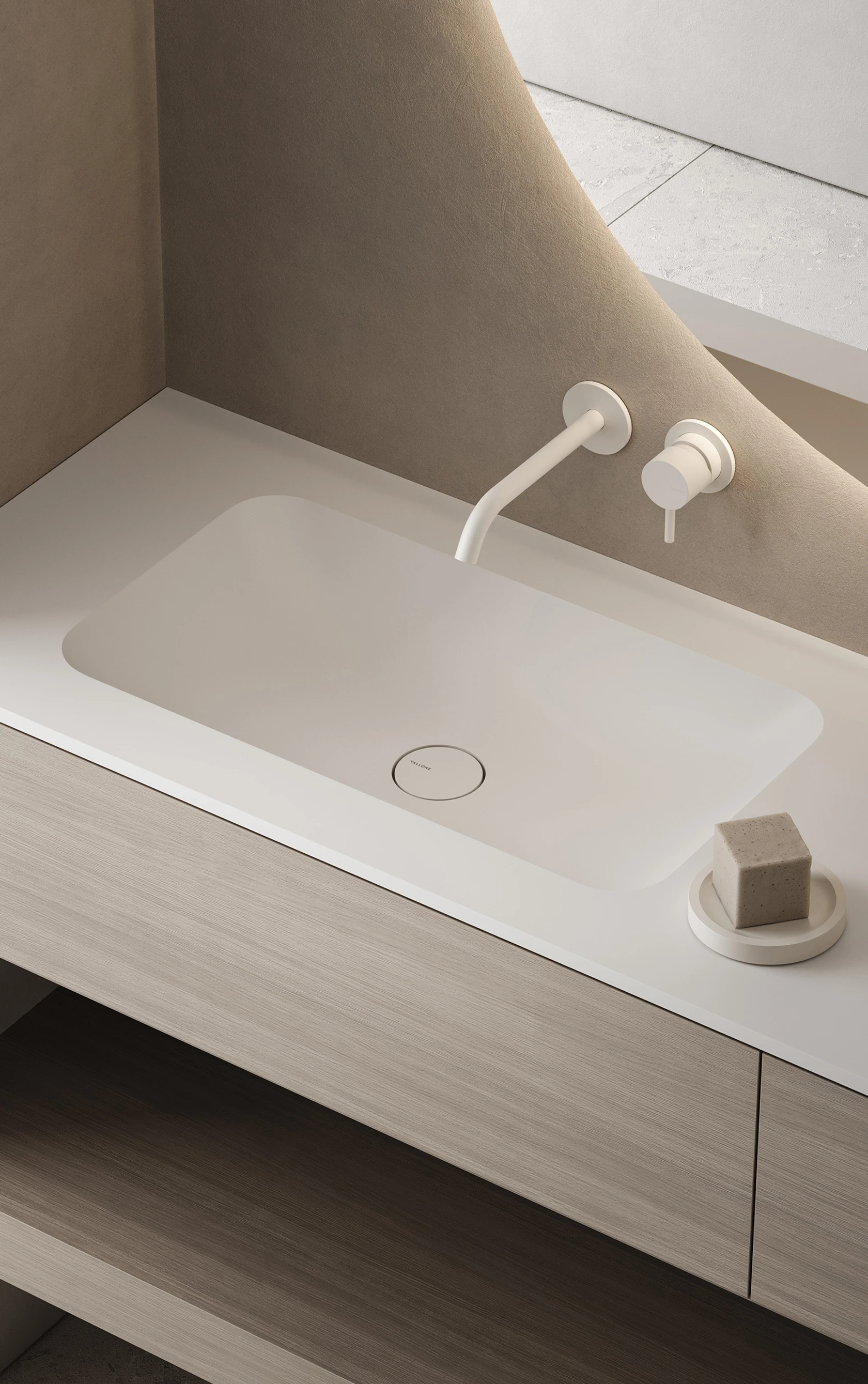 Vallone murale flat velvetstone editorial II Vallone murale flat velvetstone editorial II