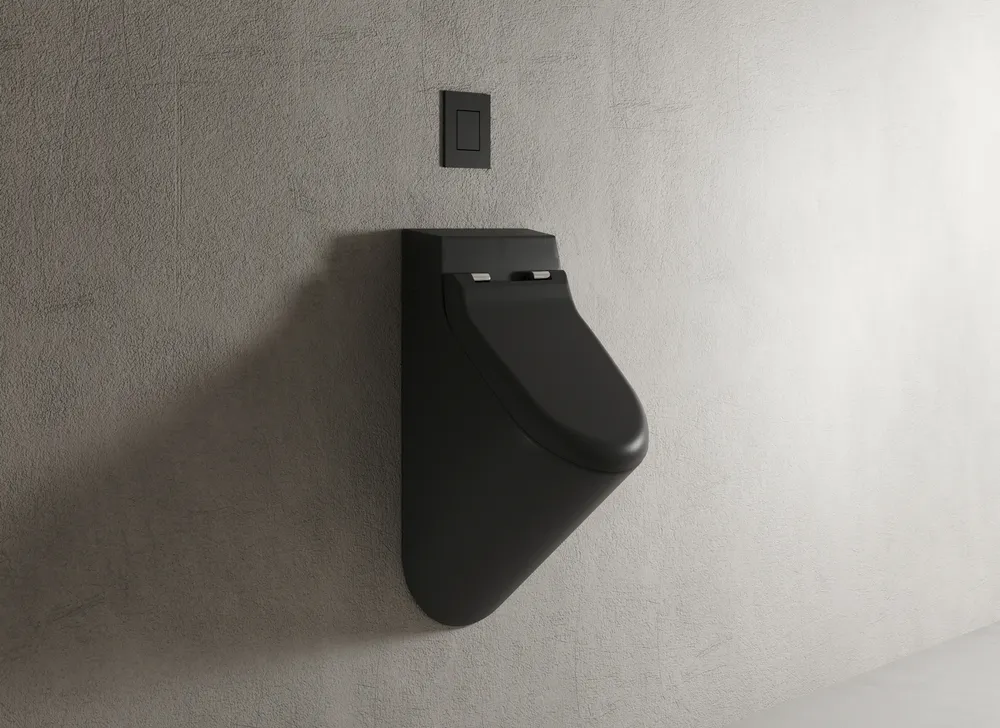 Vallone urinal black gallery Vallone urinal black gallery
