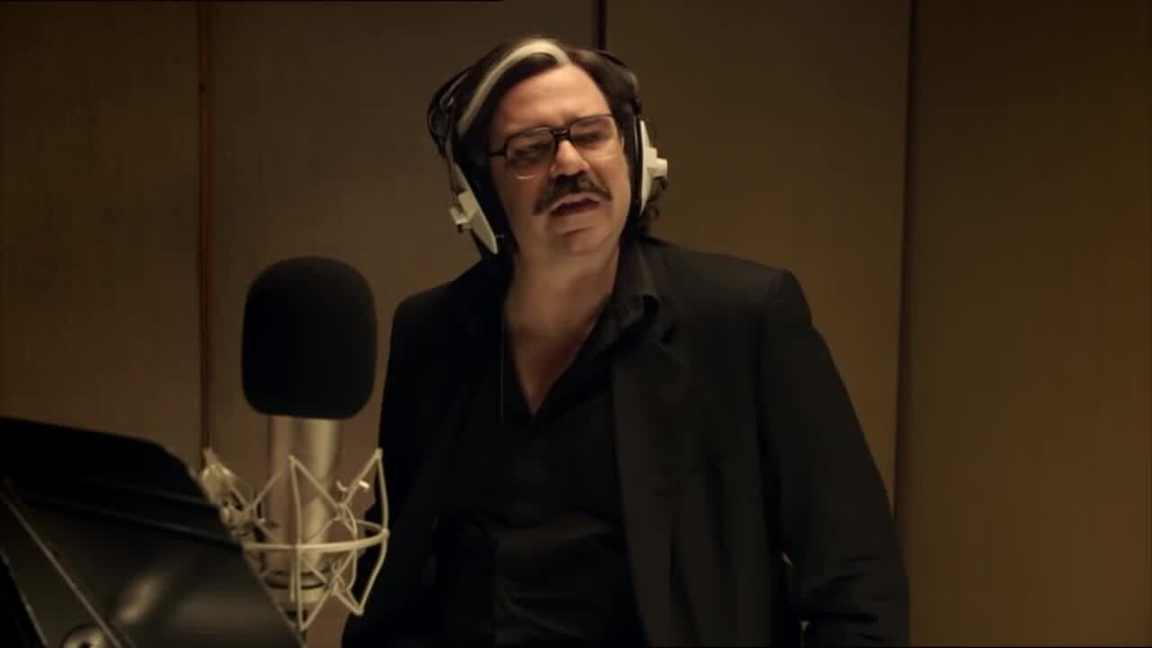 Toast of London in the sound booth