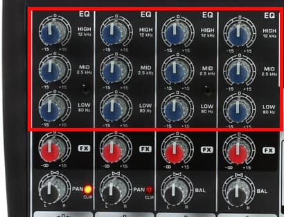 Beginners Guide to Live Shows Using a Mixer EQ Dials