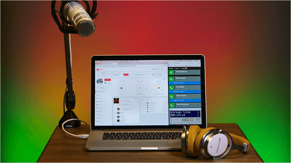 Broadcast Live Radio With Multiple Presenters