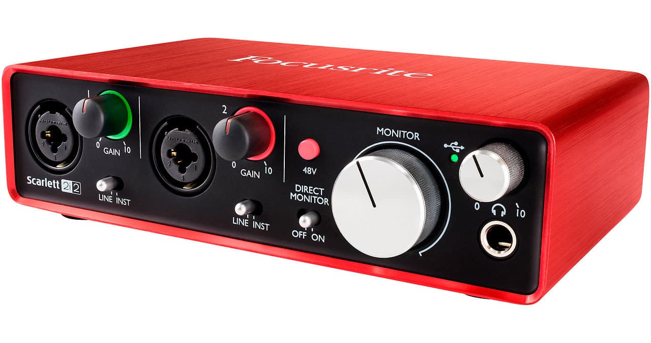 How to Start a Radio Station from Home Focusrite Scarlett 2i2