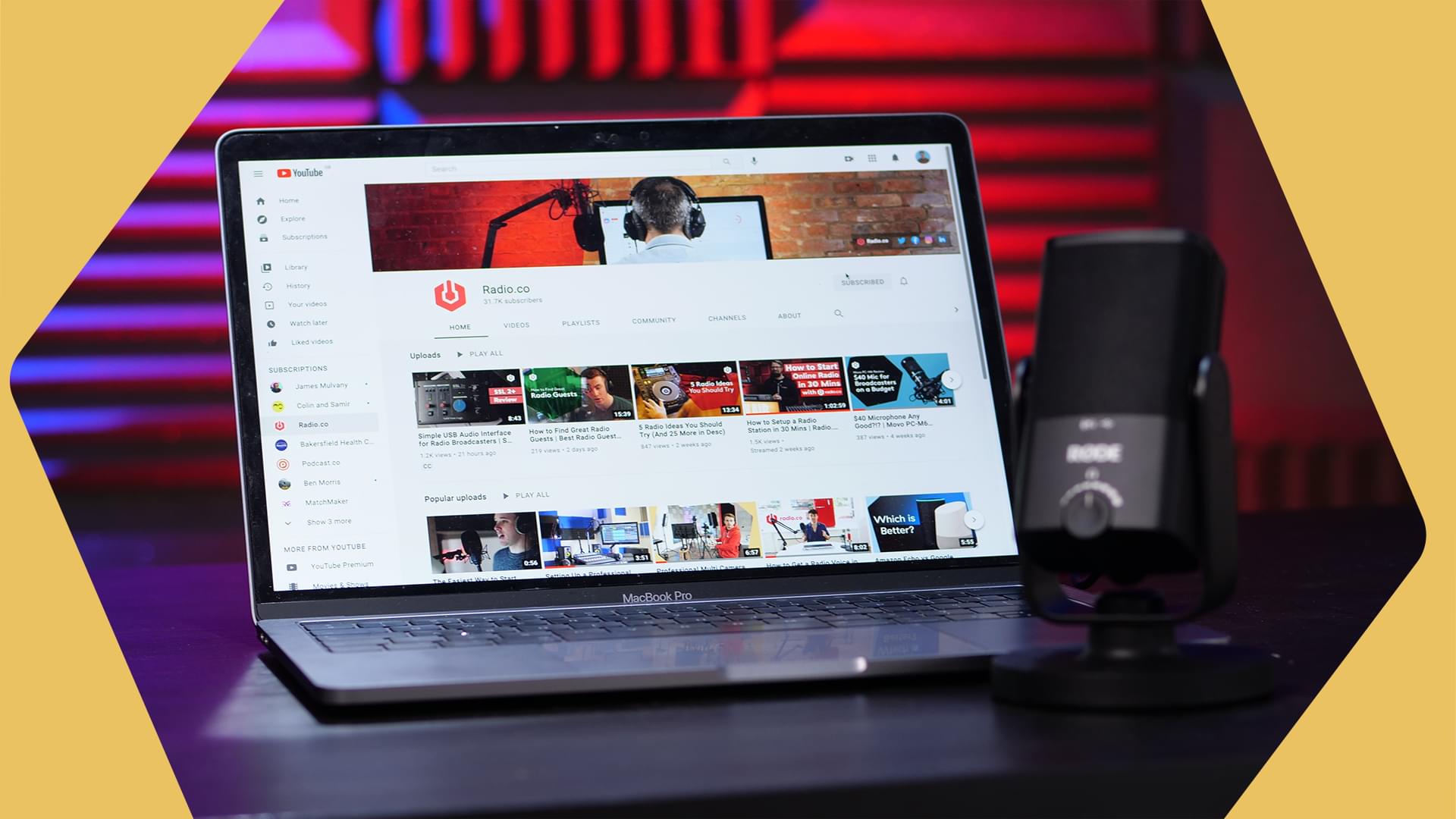 How to Broadcast Radio on You Tube Header