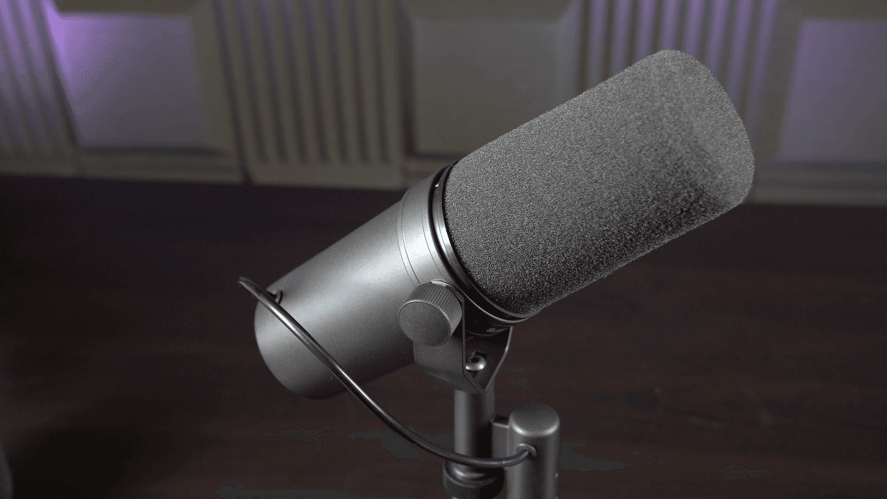 shure sm7b streaming microphone