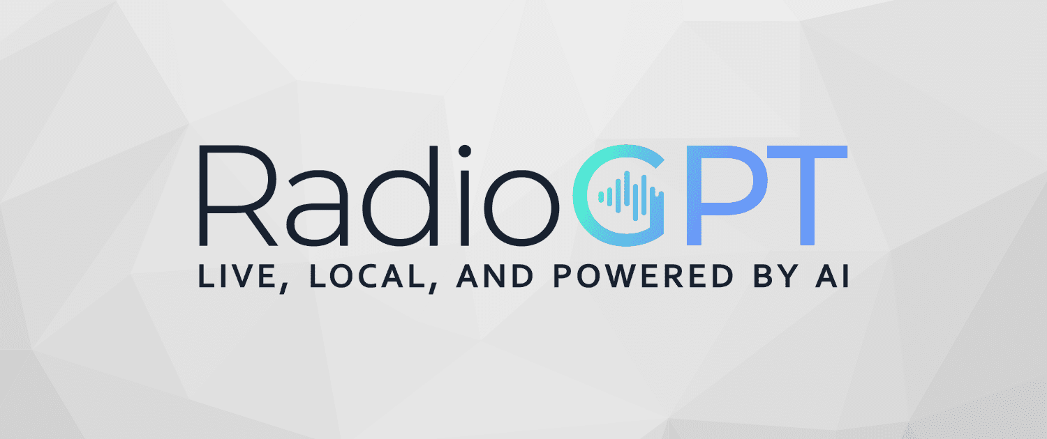 Image shows the RadioGPT logo.
