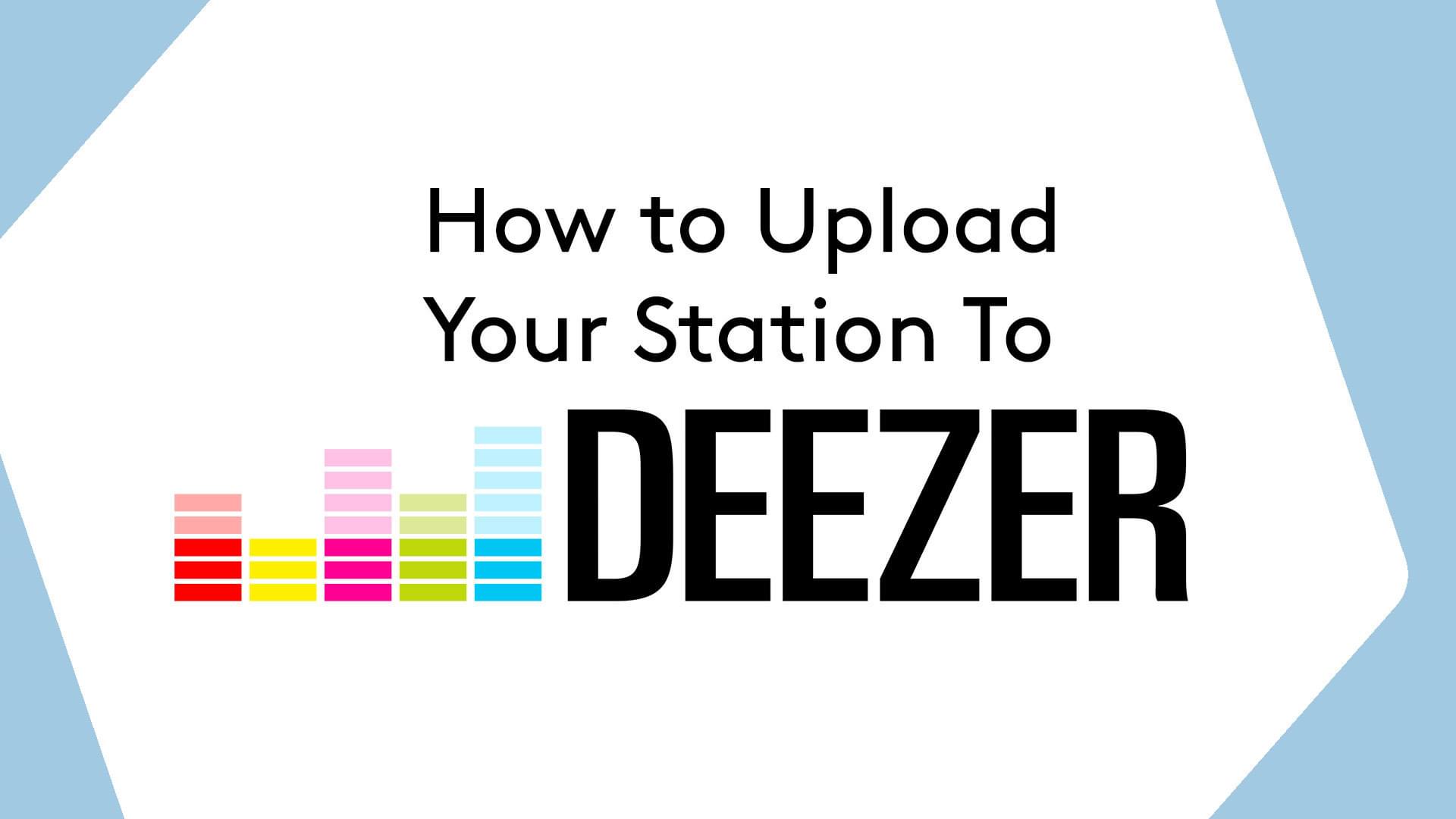 Upload To Deezer Header