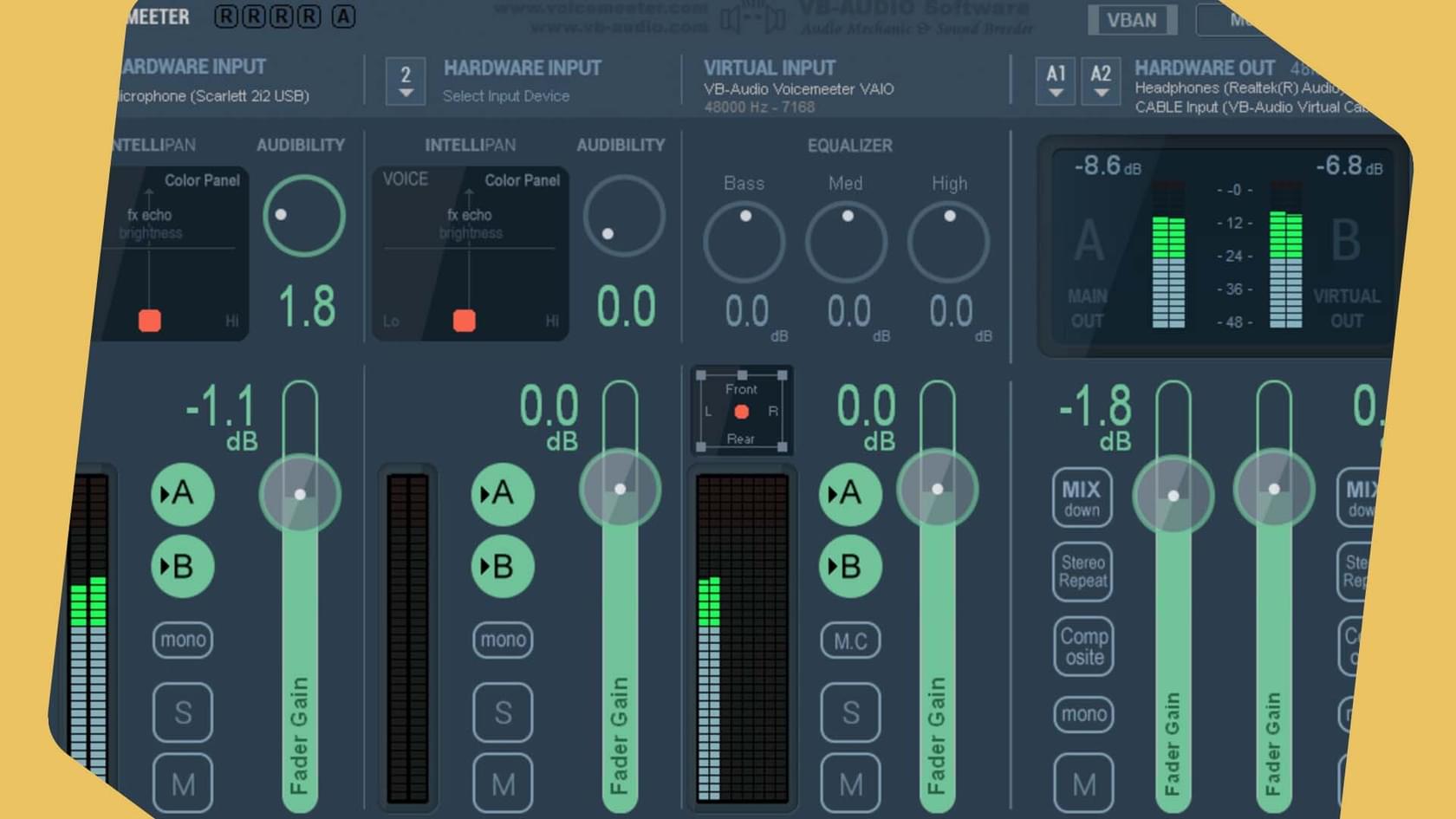 Windows Audio Mixing Program Voicemeeter: Audio Mixer Software For PCs | Radio.co