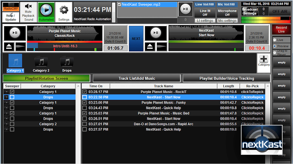 Nextkast Setup Tutorial