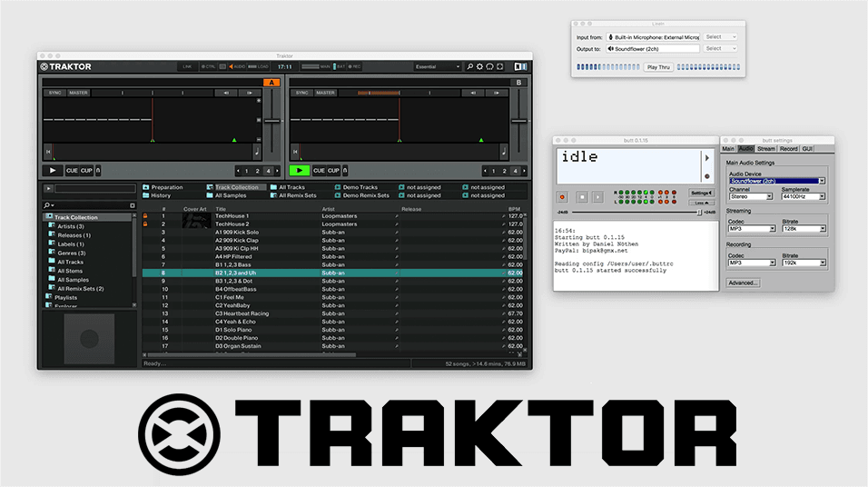 Setup Traktor Online Radio