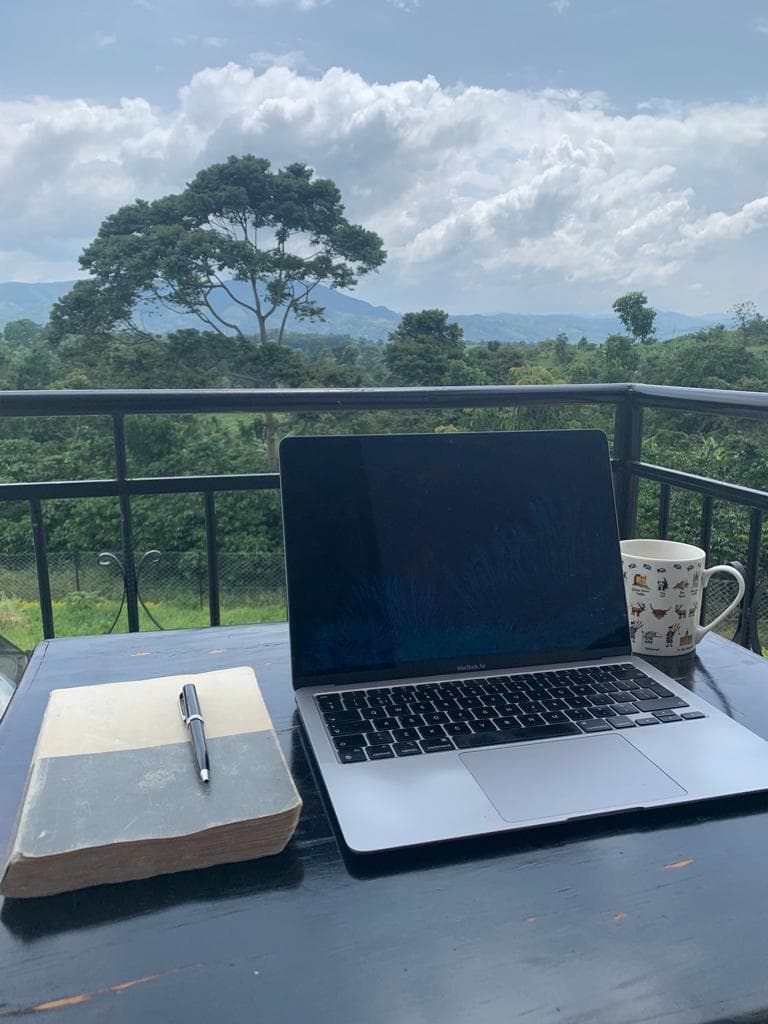 Working from Uganda