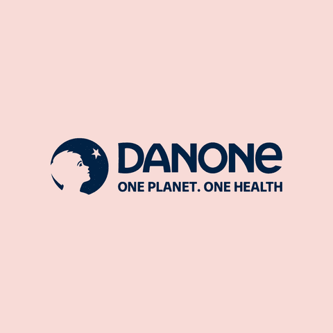 1 Danone Blue logo