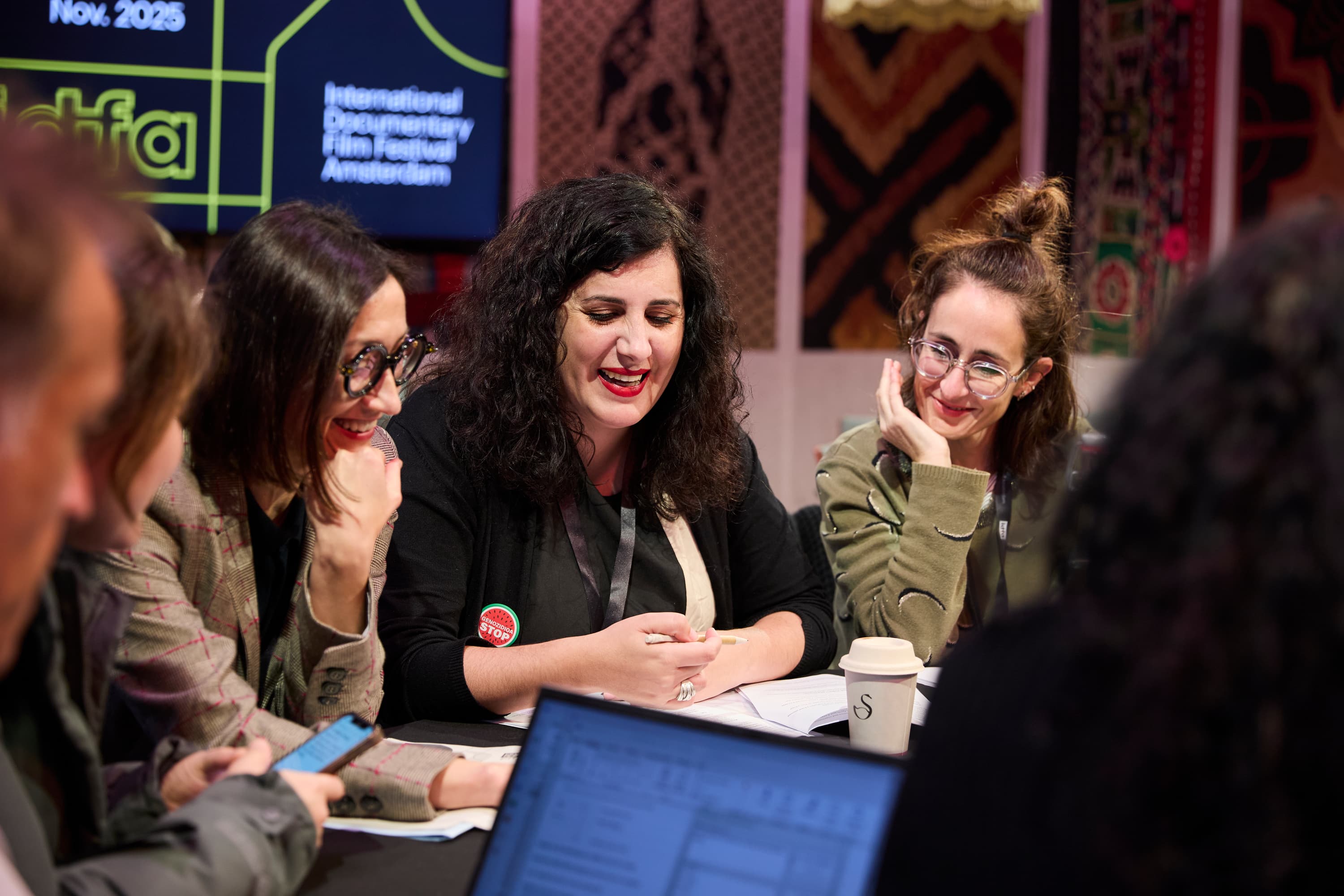 Attending IDFA as a professional page
