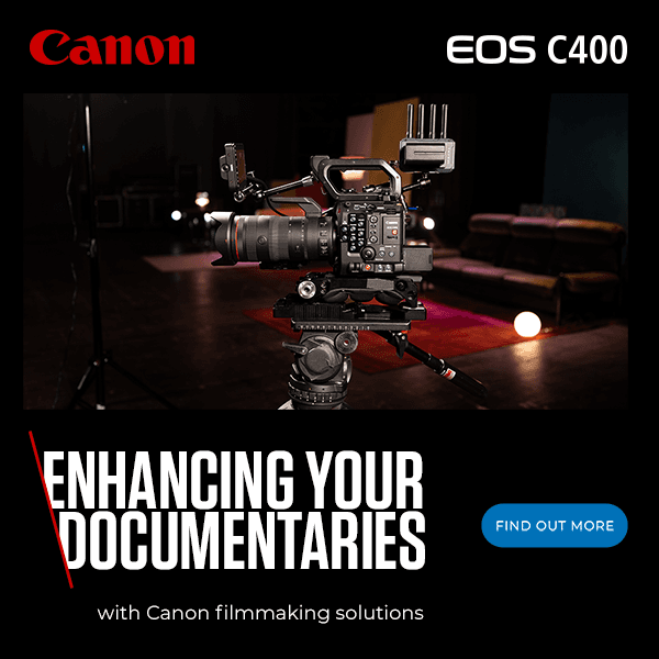 Canon Europe EOS C400 Banner Ad 600x600