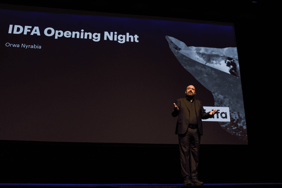 IDFA and Artistic Director's statement about the Opening Night  