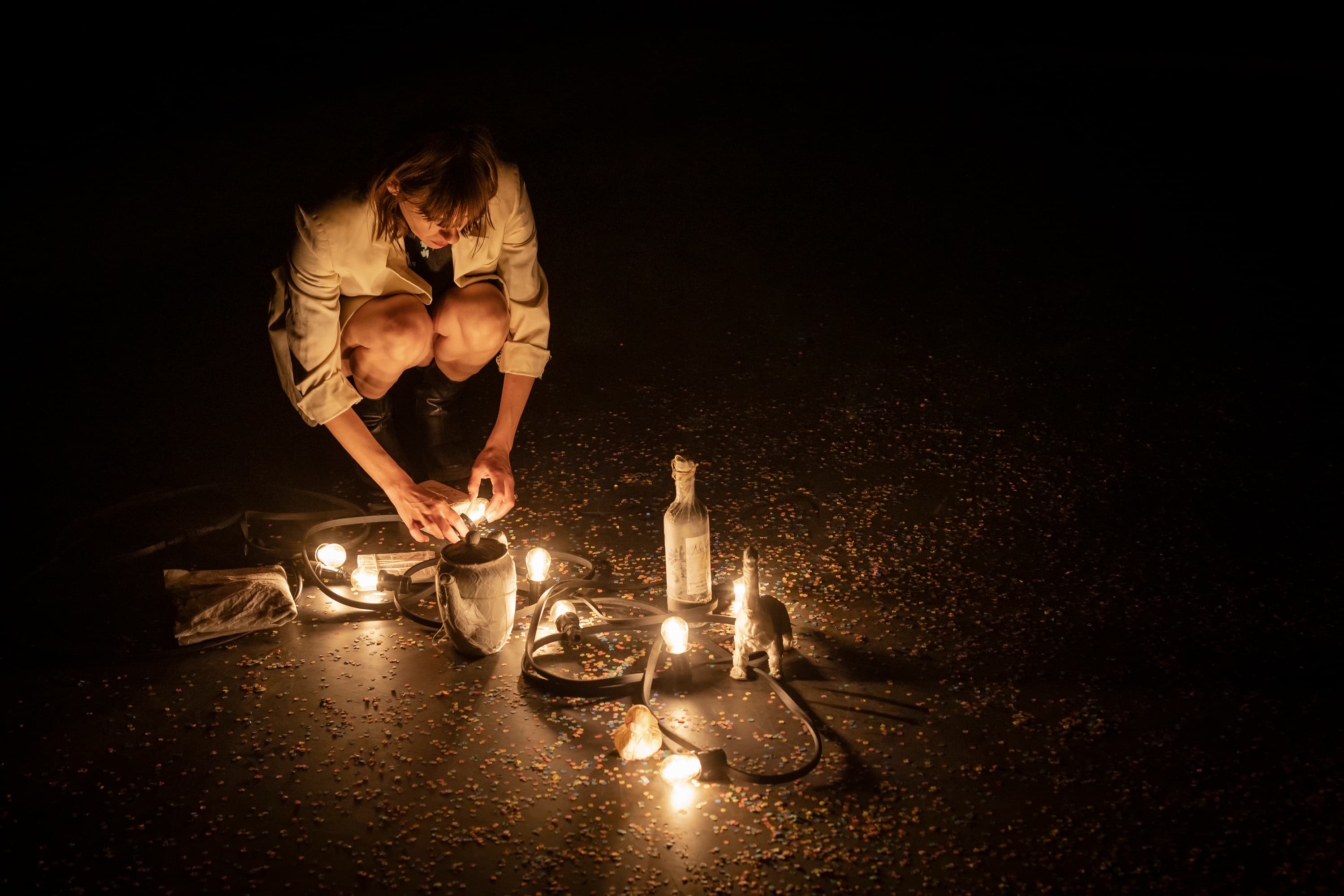 Aurelie Lannoy in FUNERAL pic by Ans Brys