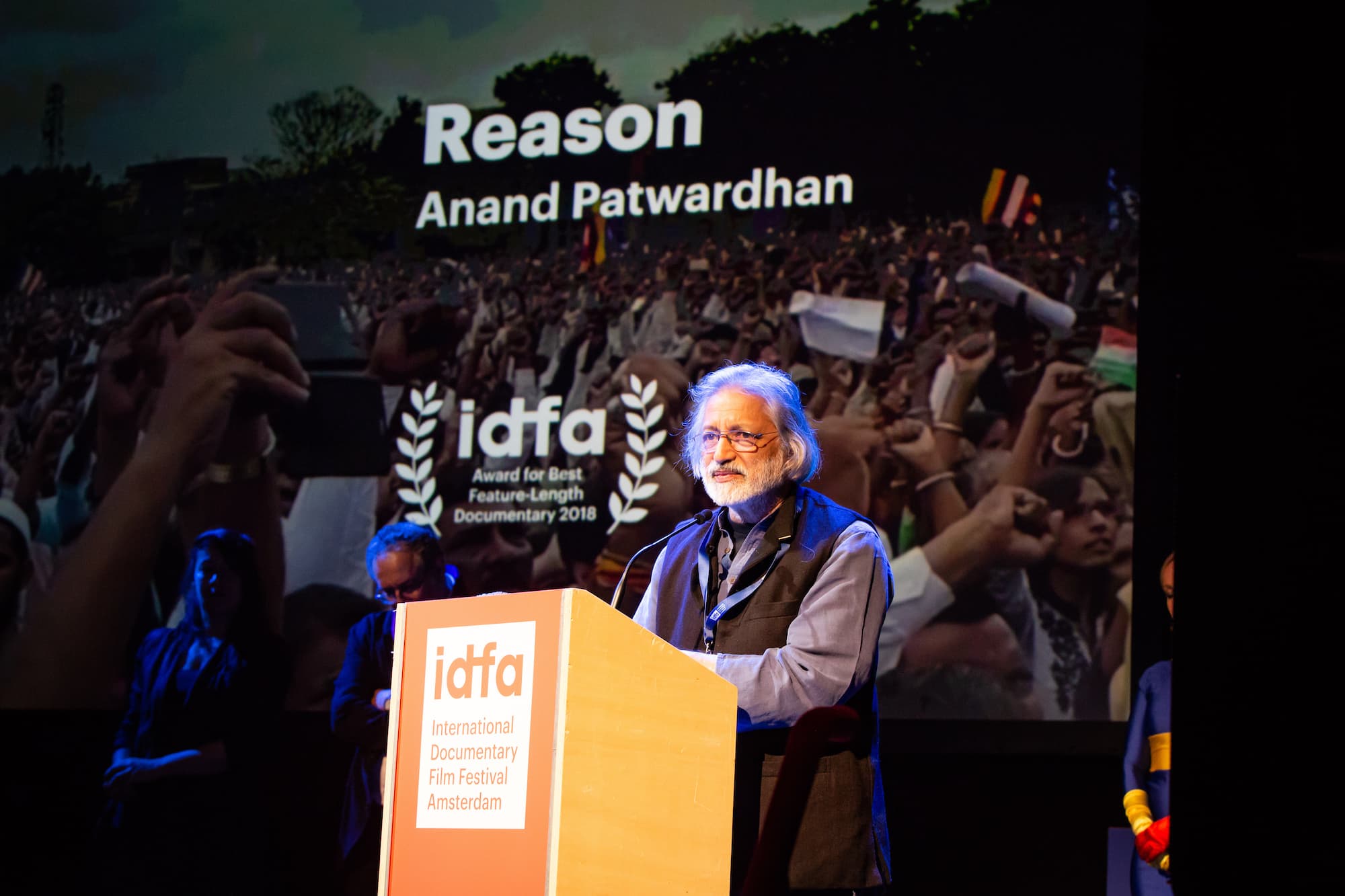 Reason wins the IDFA Award for Best Feature-Length Documentary