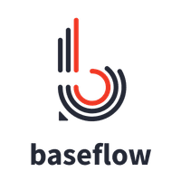 Baseflow logo dark vertical