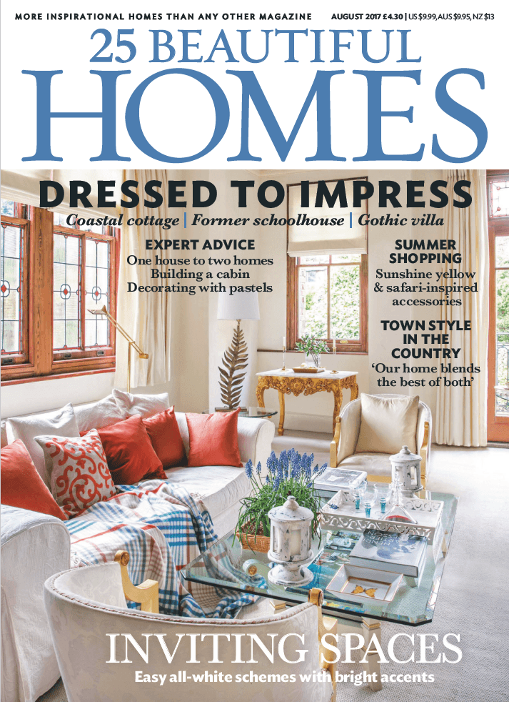 25 Beautiful Homes  August 2017 Cover