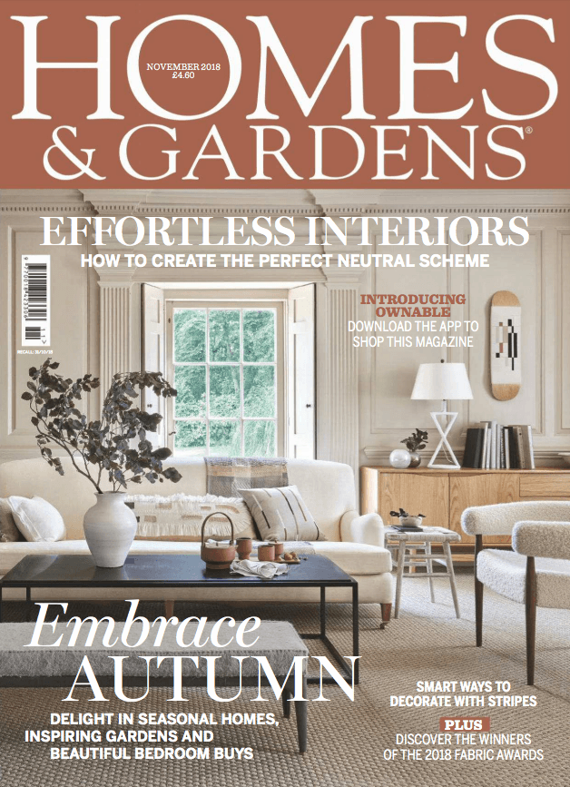 Homes Amp Amp Gardens Uk November 2018 Cover