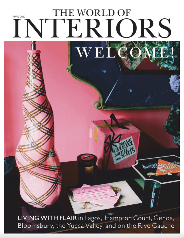 The World of Interiors April 2022 cover