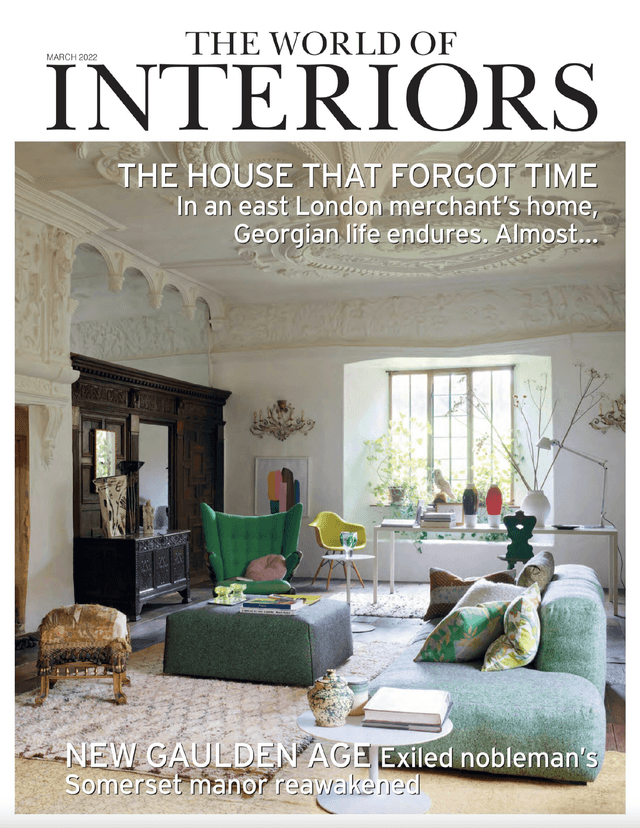 The World of Interiors March 2022 cover