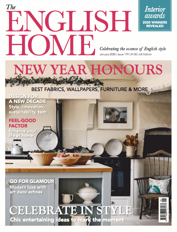 The English Home  January 2020 Cover