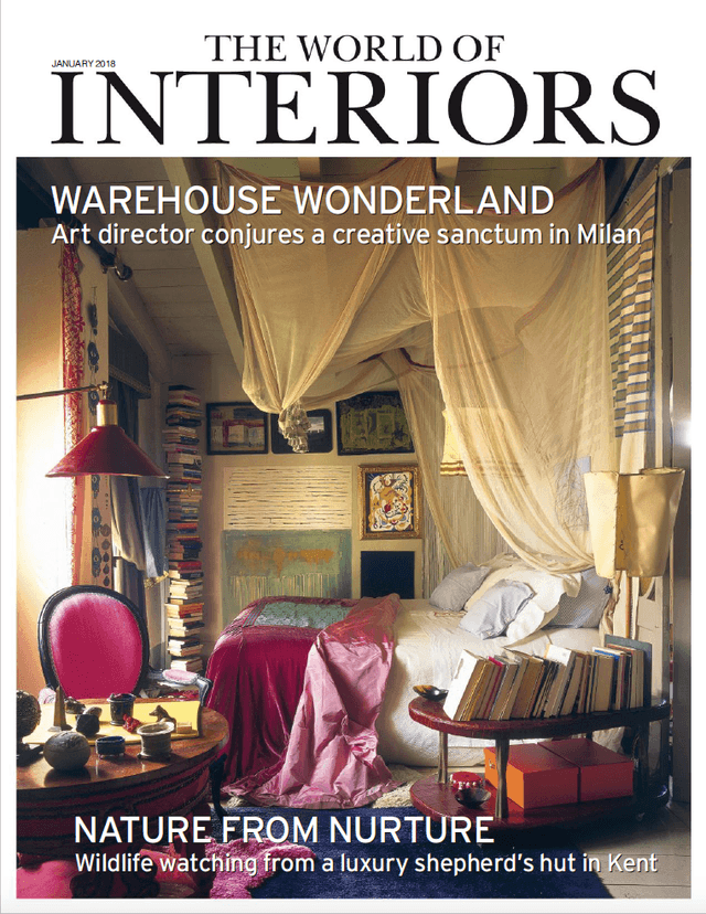 The World Of Interiors January 2018 Cover