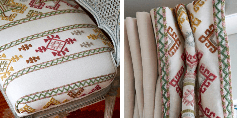 Ashenwood Kit Kemp Bench Curtain Chelsea Textiles