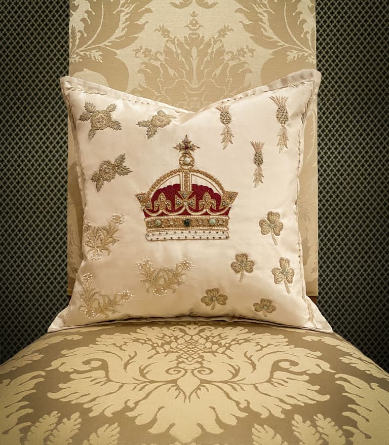 Coronation Cushion for Insta