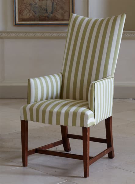 Audrey green – Audrey Stripe in Lime Green