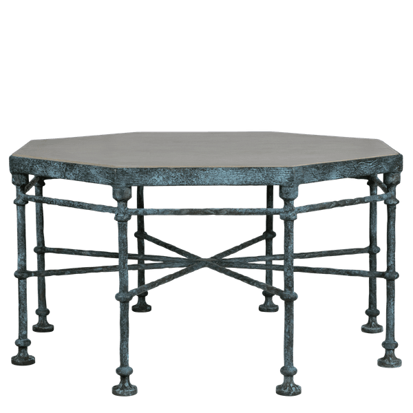 BOB151 – Bronze octagonal coffee table