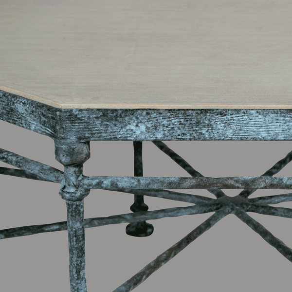 BOB151 D v1 giacometti – Bronze octagonal coffee table